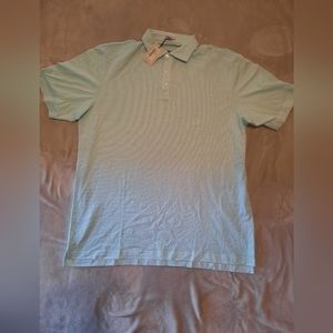 Peter Millar Striped Polo New With Tags XL